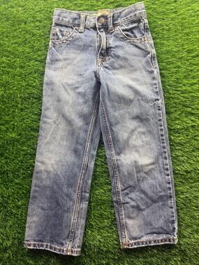 Wrangler 20X Boys Size 6 Slim Blue Jeans 100% Cotton Western Denim Pants Kids